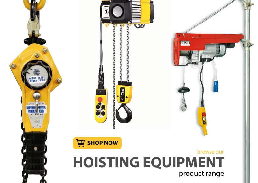 Hoisting Equipment - Lifting Gear Direct