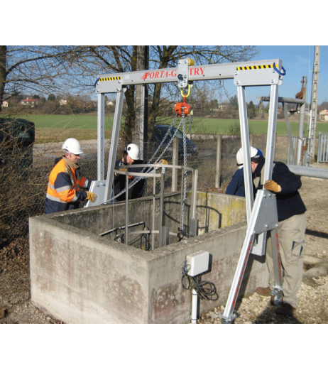 2000KG Aluminium Lifting Gantry 