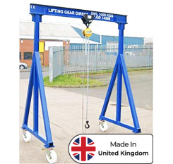 2000KG Mobile A Frame Gantry Crane