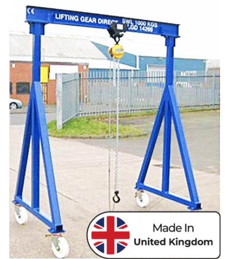 5000kg Mobile A Frame Gantry Crane